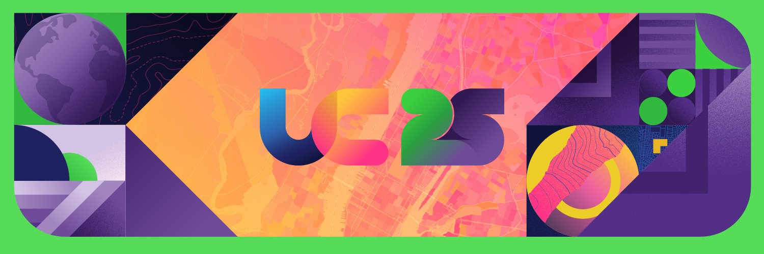 Esri User Conference's banner