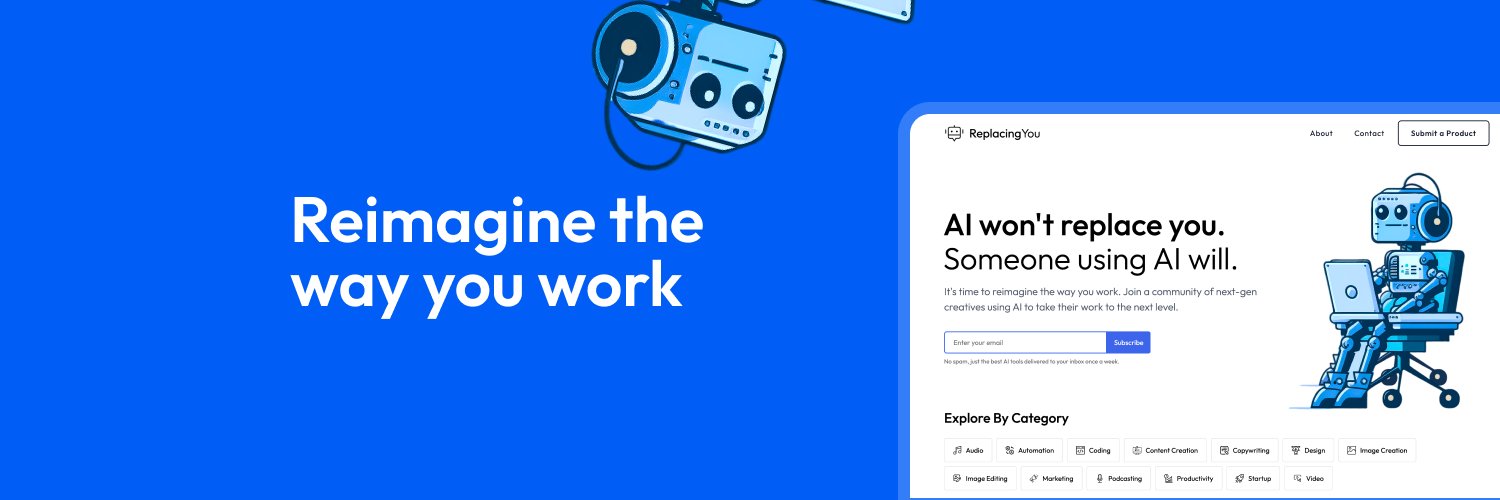 Replacing You banner