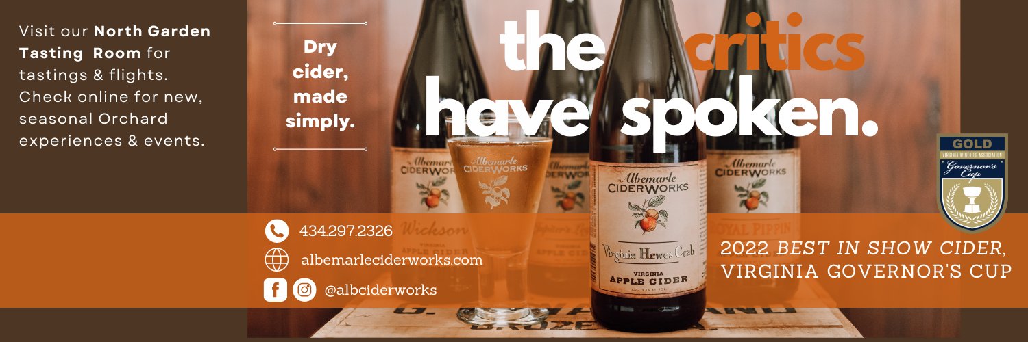 Albemarle CiderWorks banner