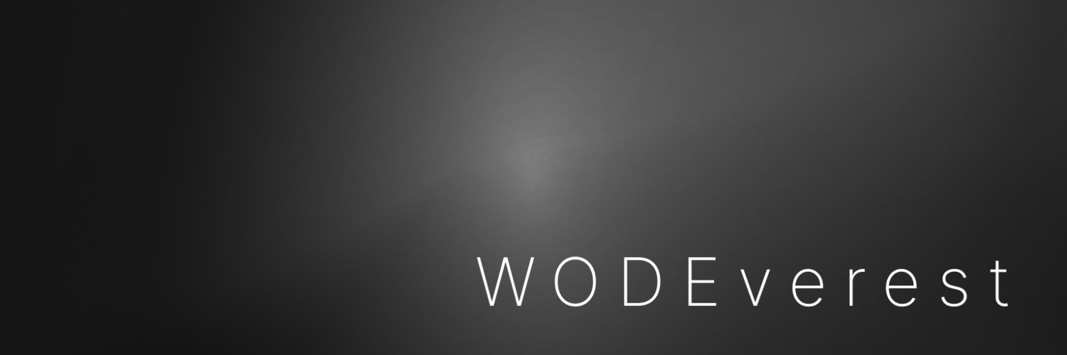 WODEverest banner