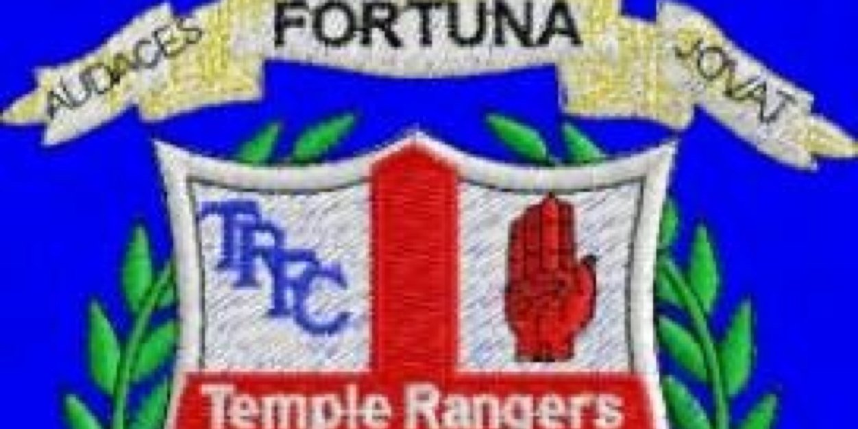 Temple Rangers FC banner