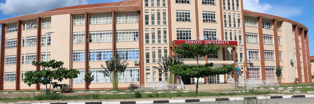 Soroti University Library's banner