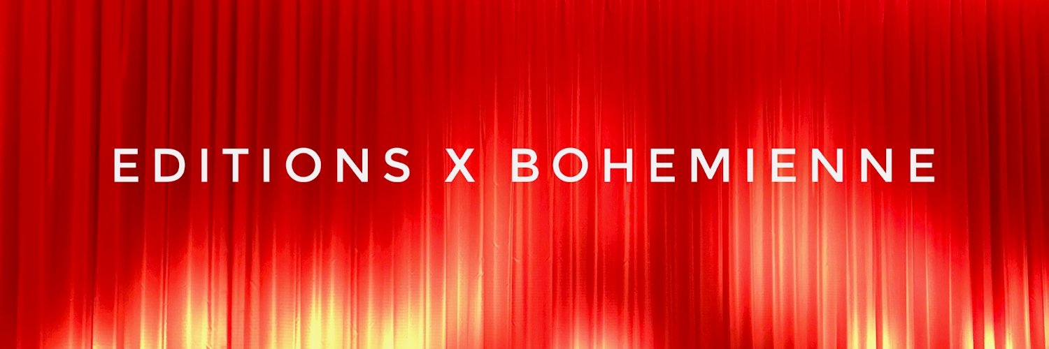 EDITIONS X BOHEMIENNE banner