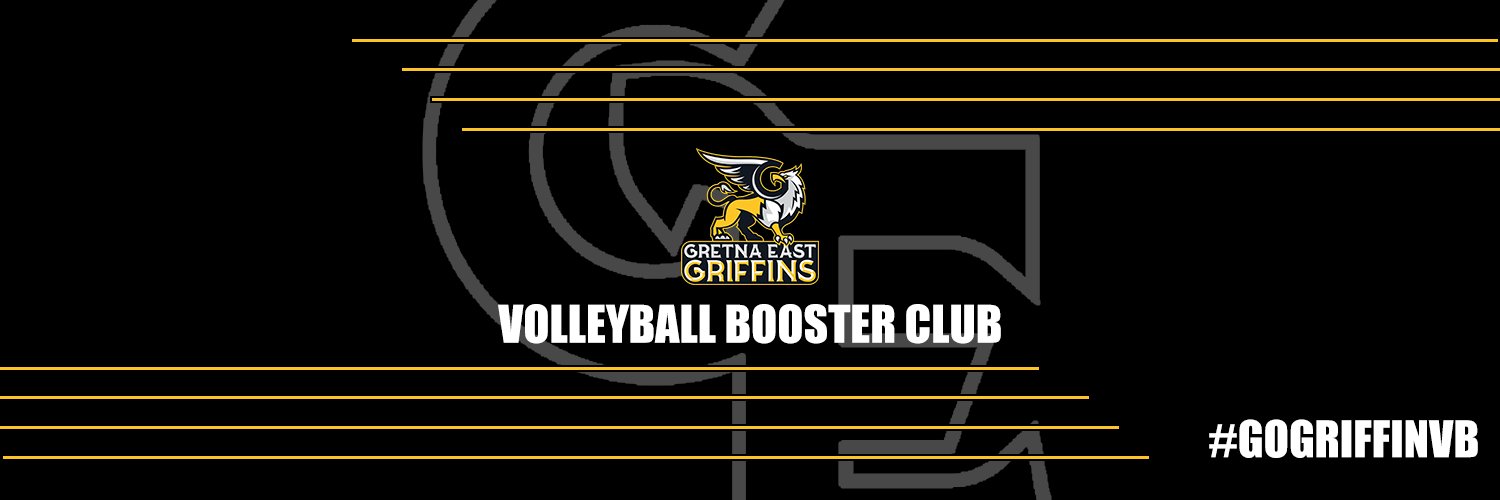 Gretna East VB Booster Club banner