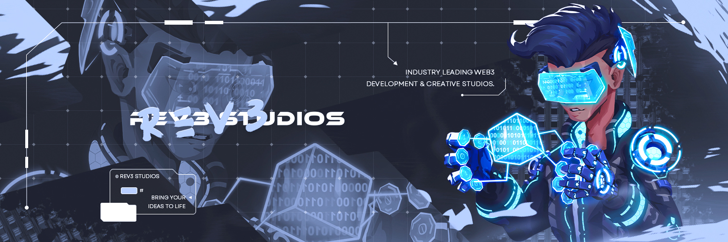 RΞV3 Studios banner