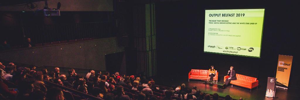 Output Belfast banner