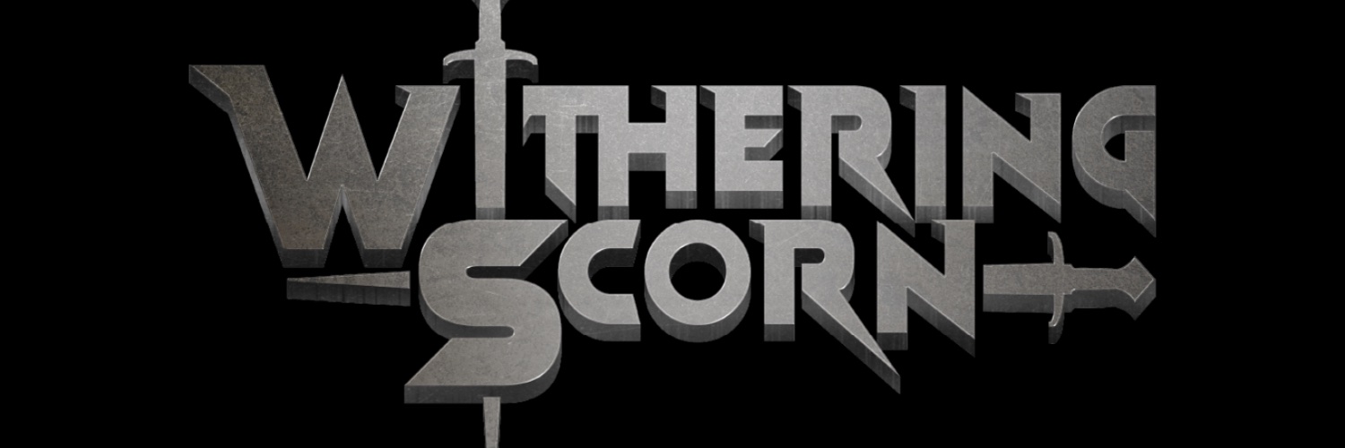 WITHERING SCORN banner