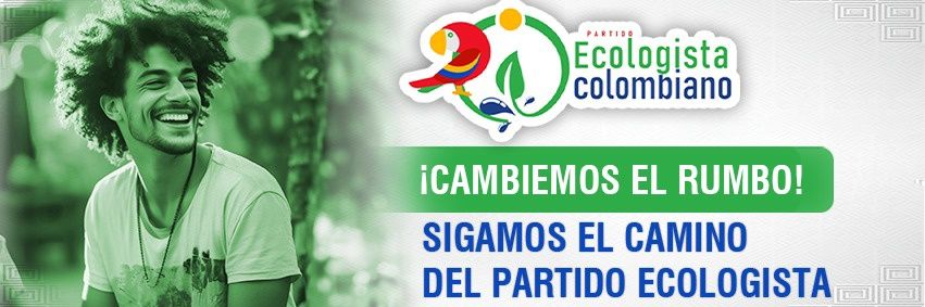 Partido Ecologista Colombiano banner