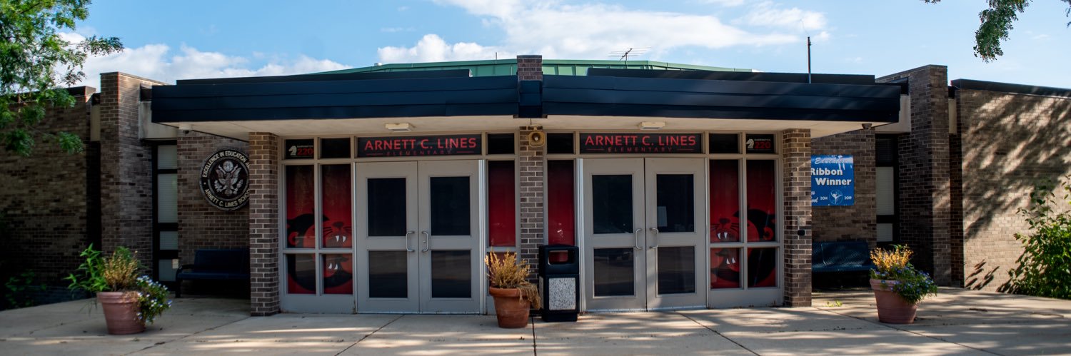 Arnett C. Lines Elementary banner