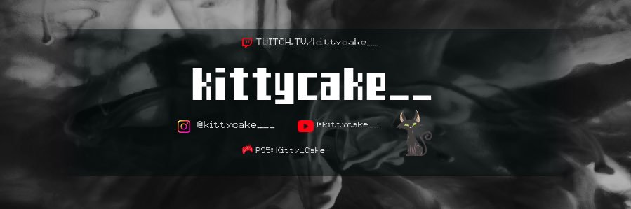Kitty Cake banner