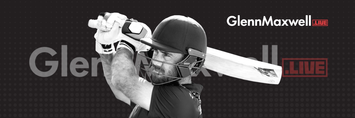 Glenn Maxwell dotLive banner