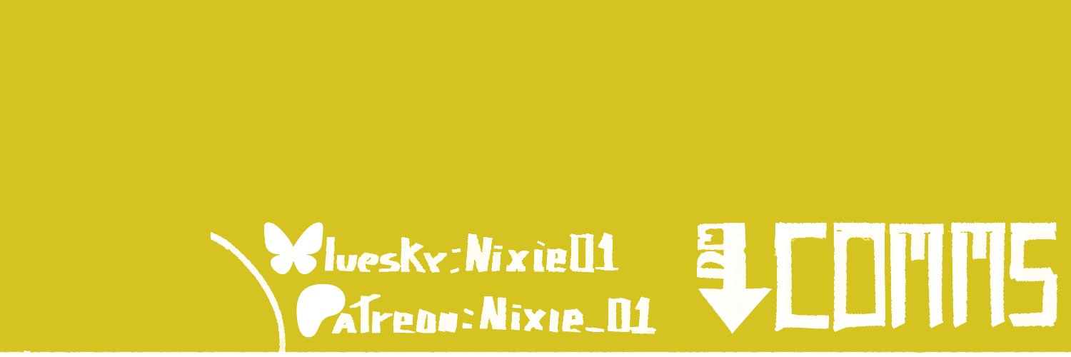 Nixie01 🔞 (comm arc)'s banner