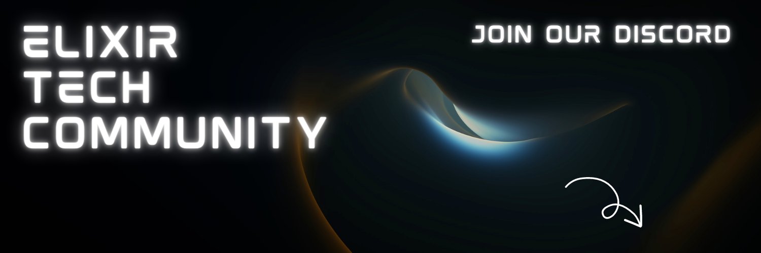 Elixir Tech Community banner