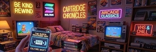 Crypto VHS banner