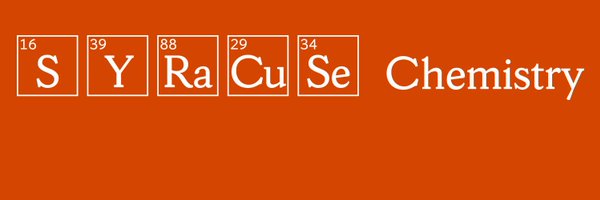 Syracuse University Department of Chemistry Profile Banner