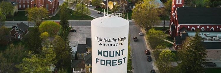 Mount Forest Chamber banner