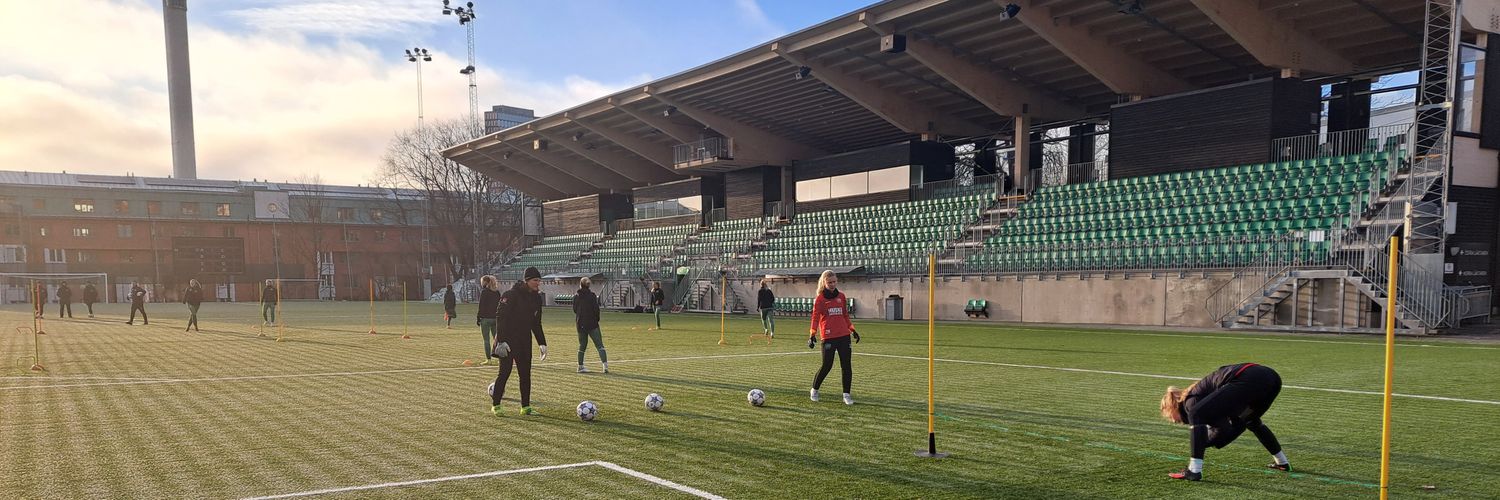 Hammarby Fotboll Flickakademi banner
