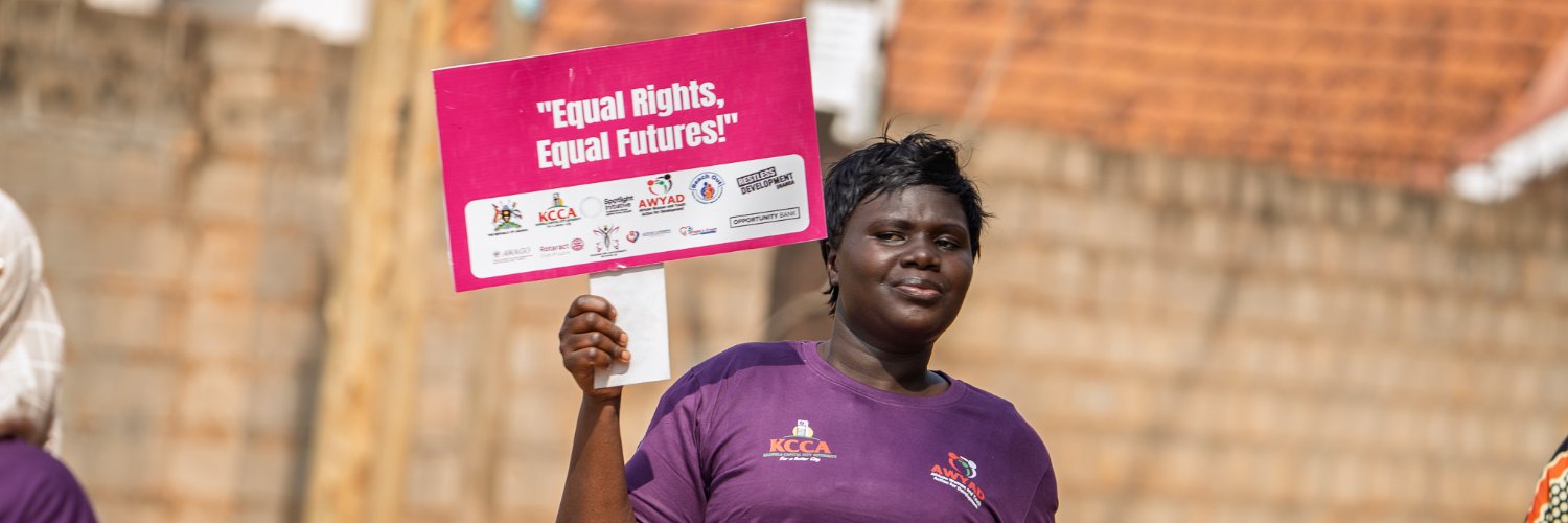 African Women and Youth Action for Development's banner