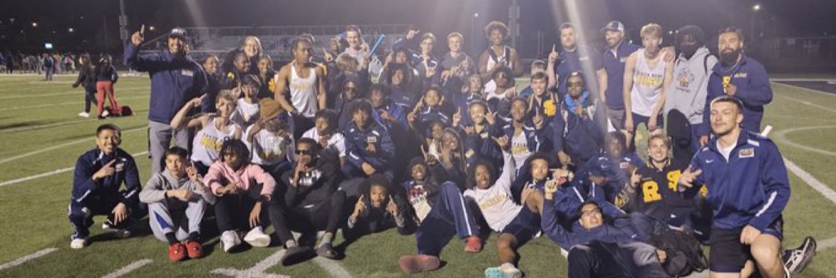 Riley High School T&F banner