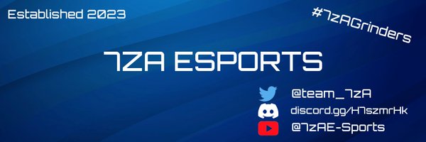 7zA Esports Profile Banner