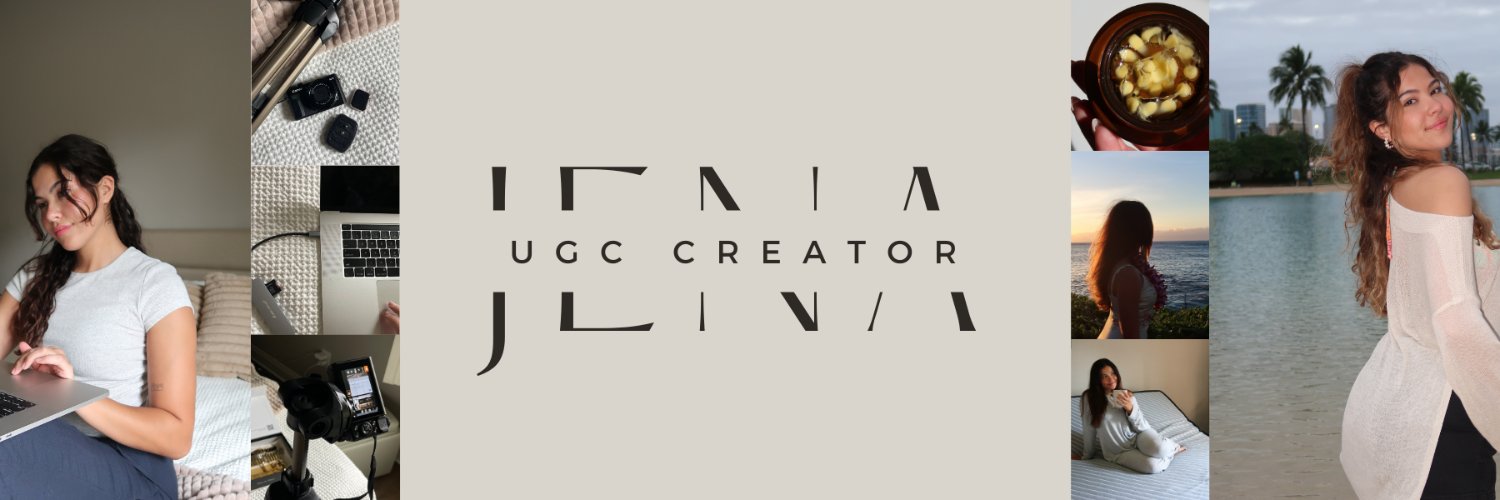 Jena | UGC creator banner