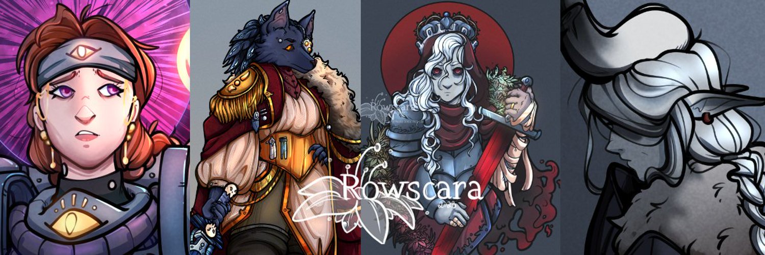 Rowscara 🌈 | Commissions open | 🐢 Profile Banner