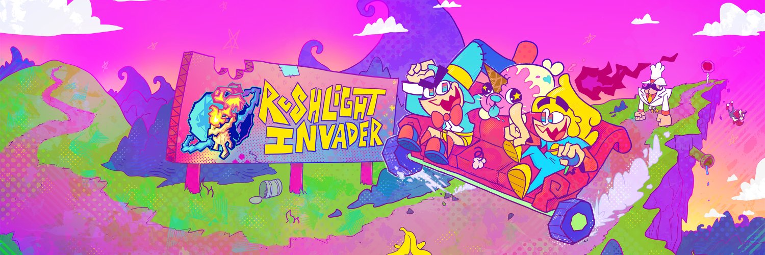 RushLight Invader banner