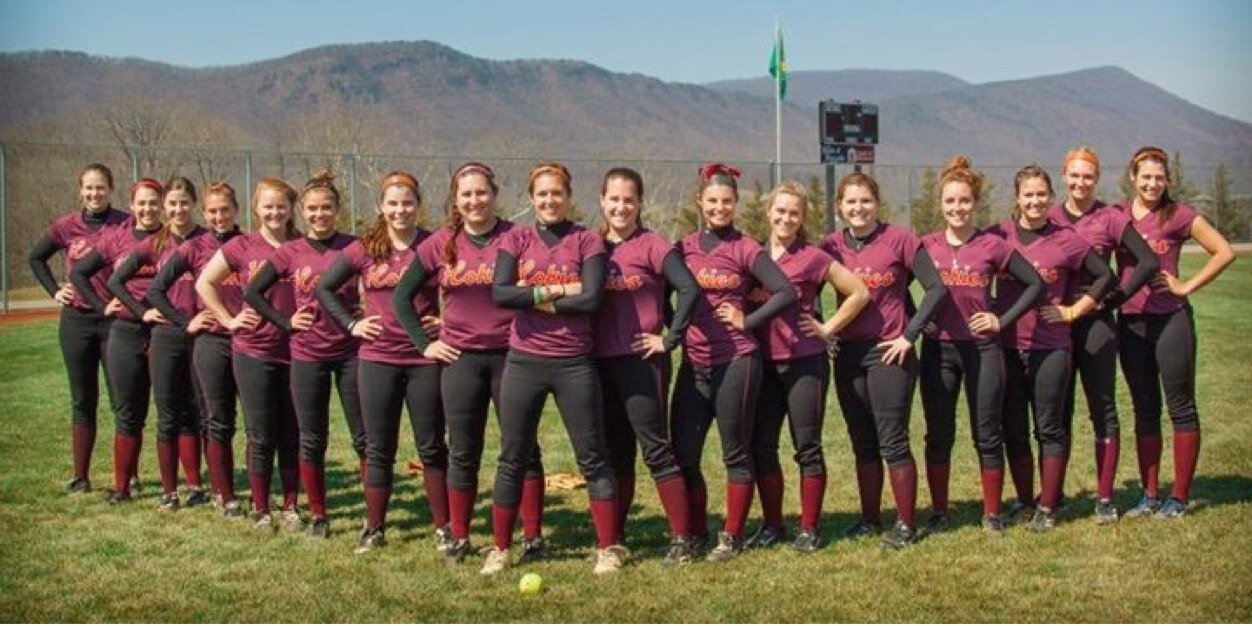 VT Club Softball banner