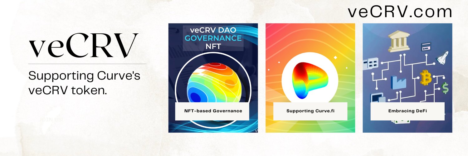 veCRVDAO's profile banner image