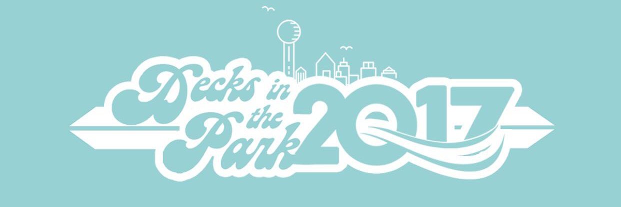 Decks In The Park banner