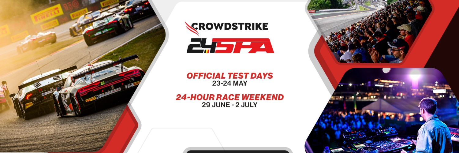 CrowdStrike 24Hours of Spa banner