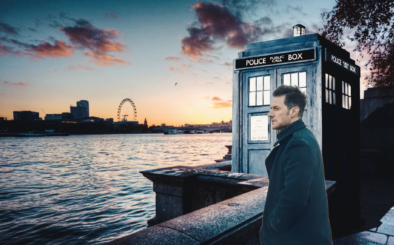 The Doctor banner
