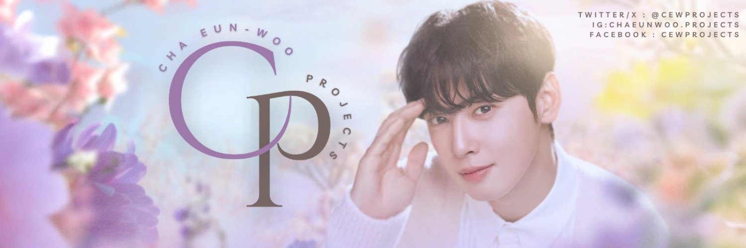 CHA EUNWOO PROJECTS banner