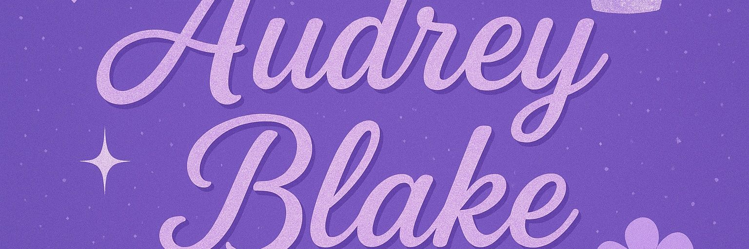 AUDREY BLAKE banner