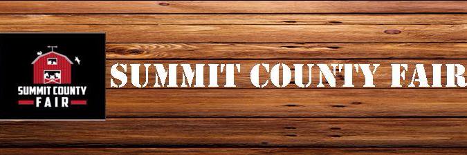 Summit County Fair banner