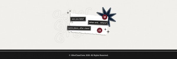 afterclasscrew Profile Banner