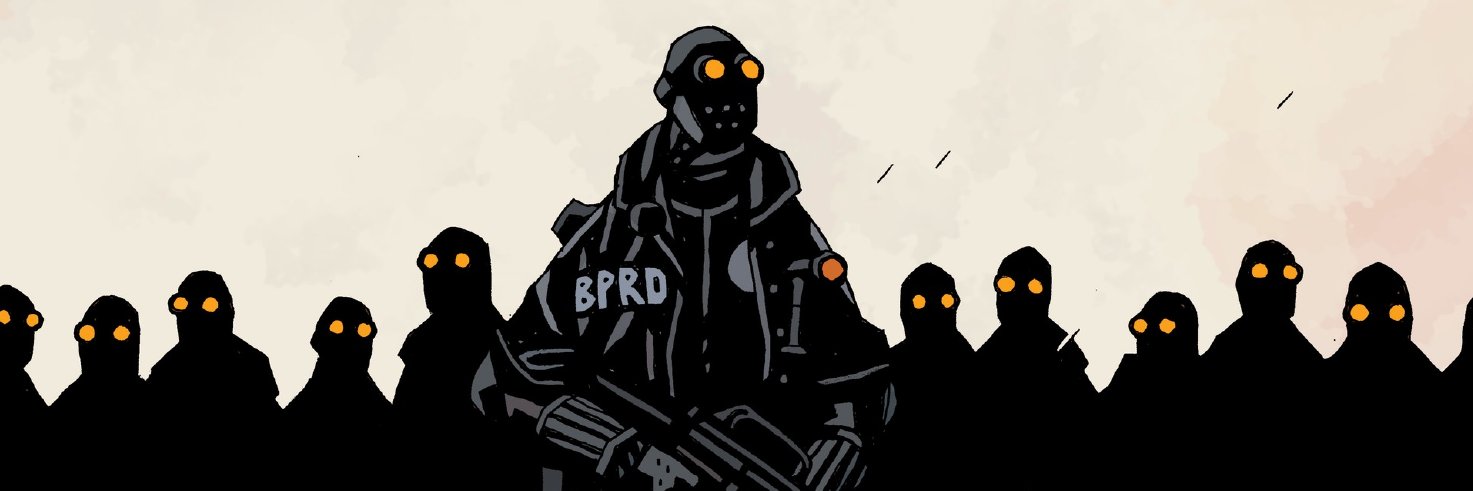 One BPRD Panel A Day's banner