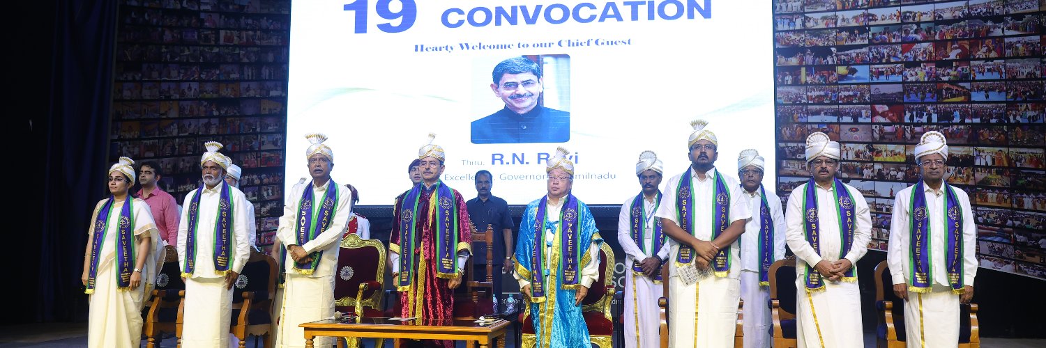 Vice Chancellor SIMATS banner