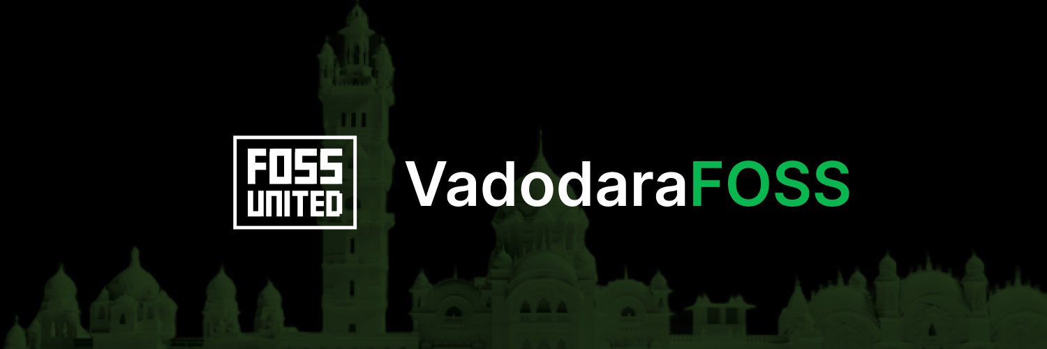 VadodaraFOSS banner