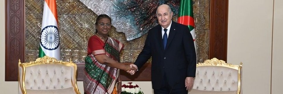 Embassy of Algeria in New Delhi banner