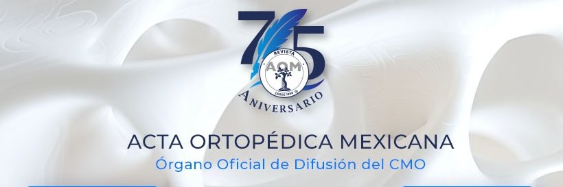 Acta Ortopédica Mexicana (AOM) banner