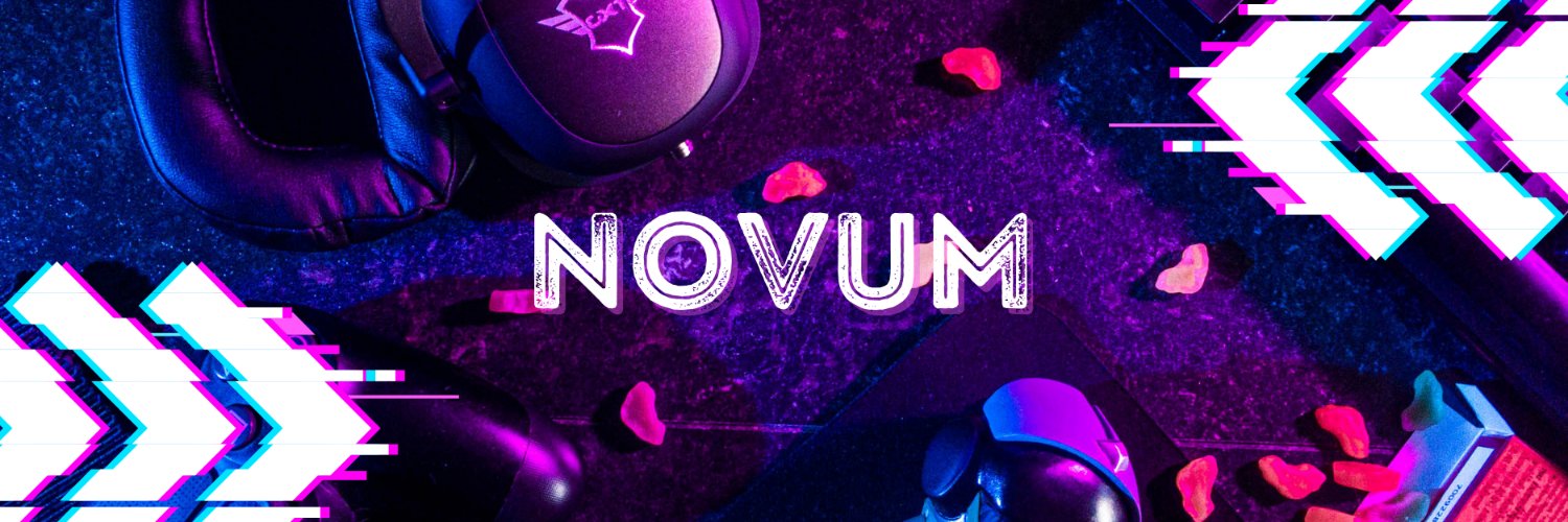 Twitter banner for @NovumGG