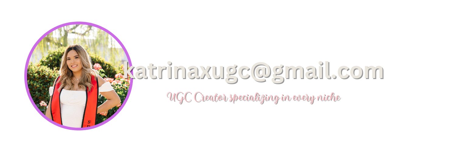 Kat | UGC Creator banner