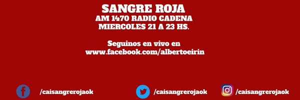 CAIsangrerojaOK Profile Banner