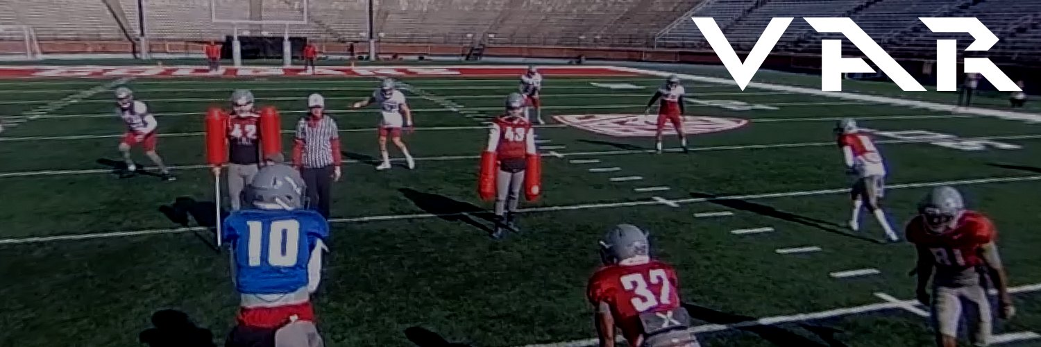 VAR Virtual Reality Football banner