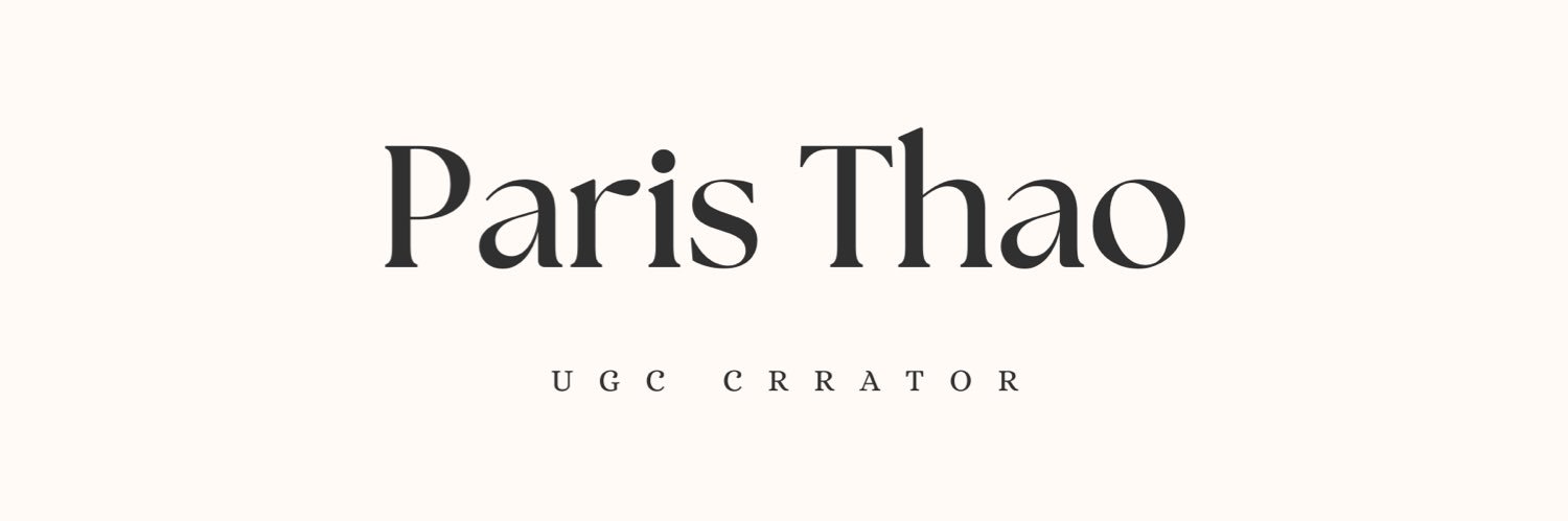 Paris || UGC Creator banner
