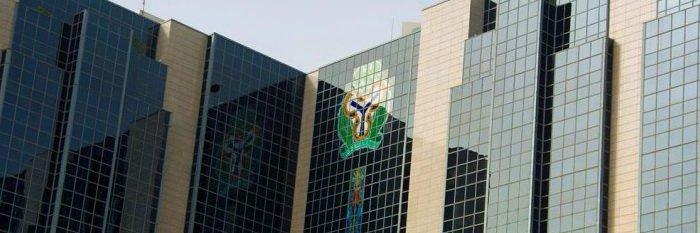Central Bank of Nigeria's banner