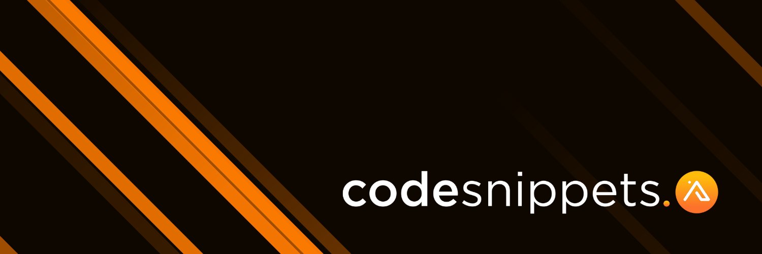 Code Snippets AI ✨ banner