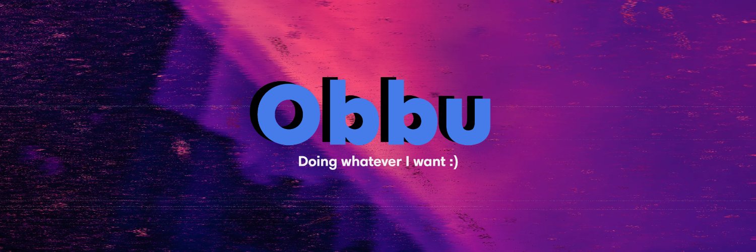 obbu_'s profile banner image