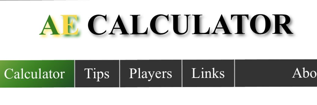 AE Calculator banner